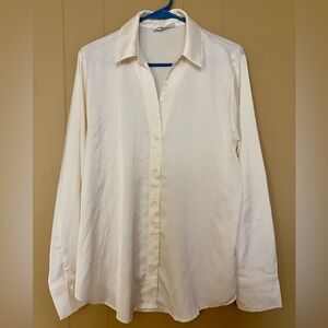 Double Zero Cream Dress Shirt